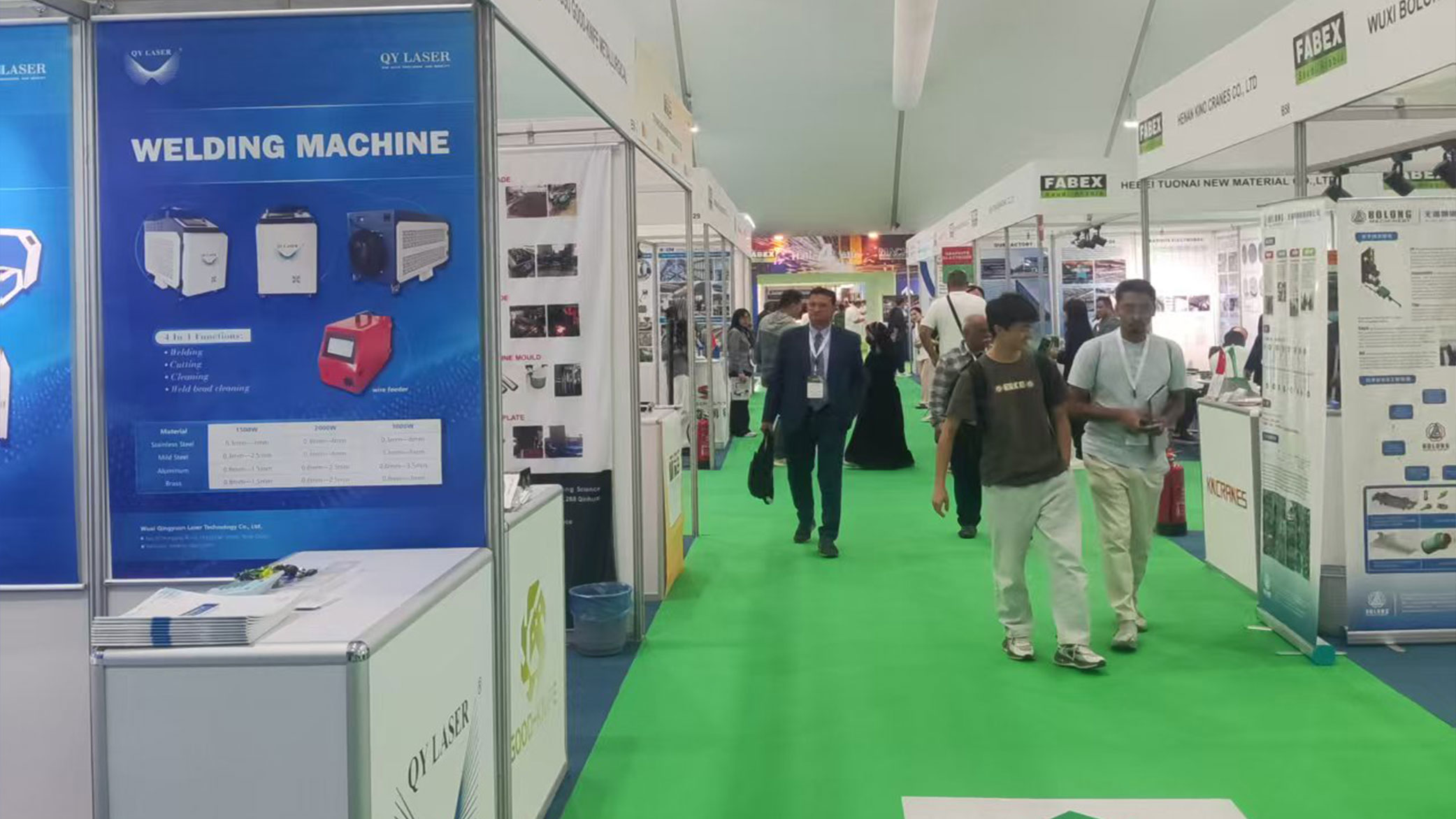 2025沙特利雅得金屬展：慶源激光攜創(chuàng)新激光方案精彩亮相